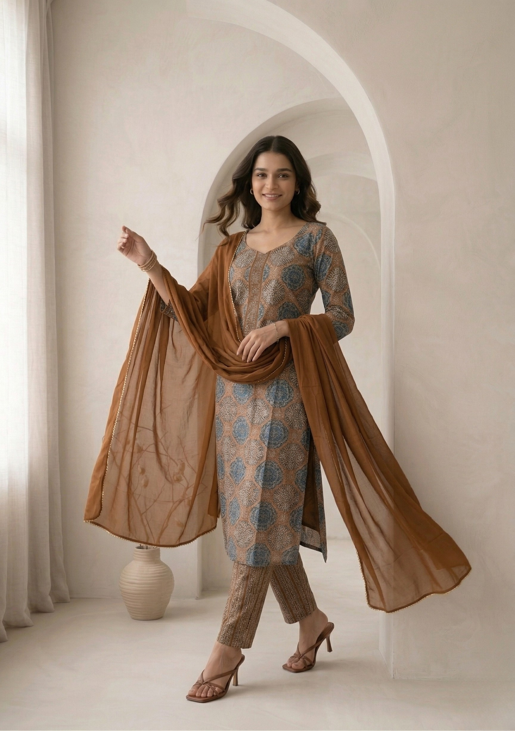 Ethereal Blossom Suit