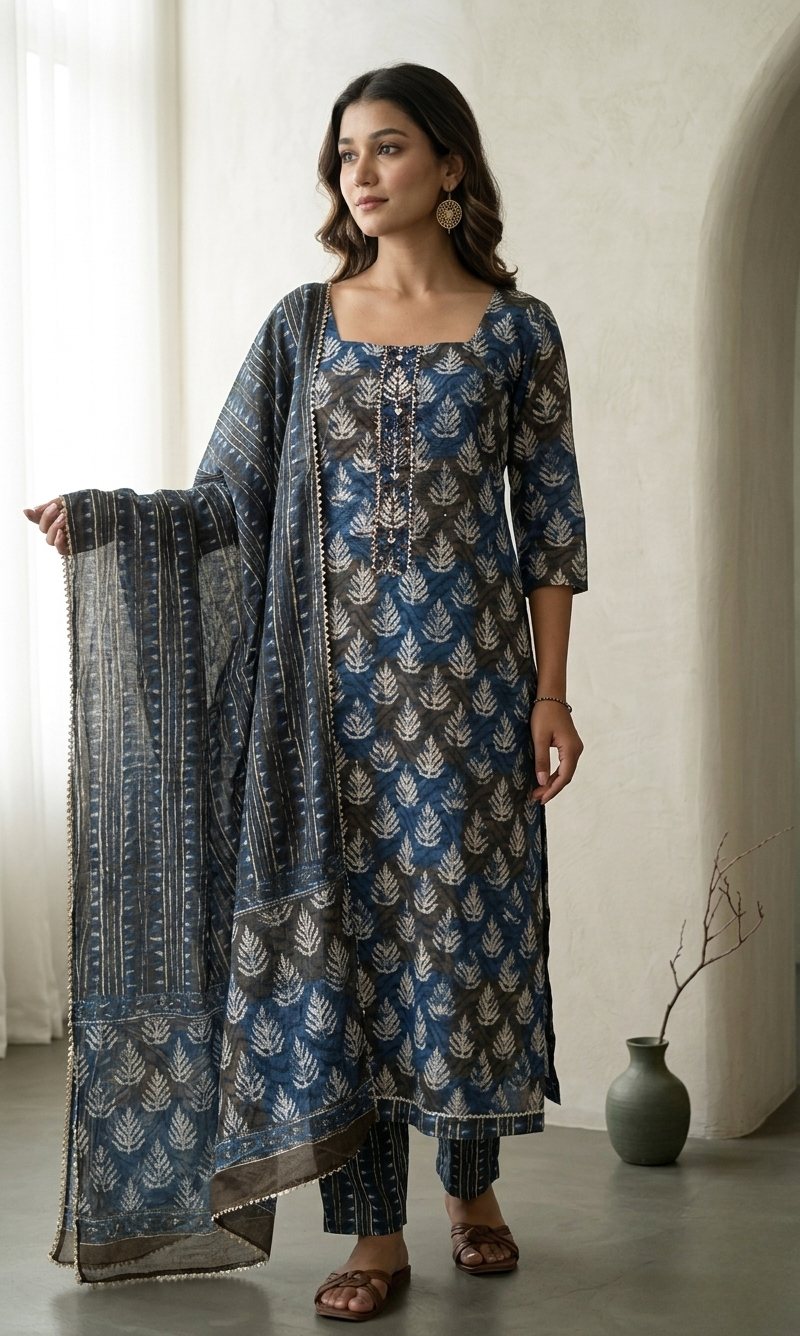 Azure Elegance Set