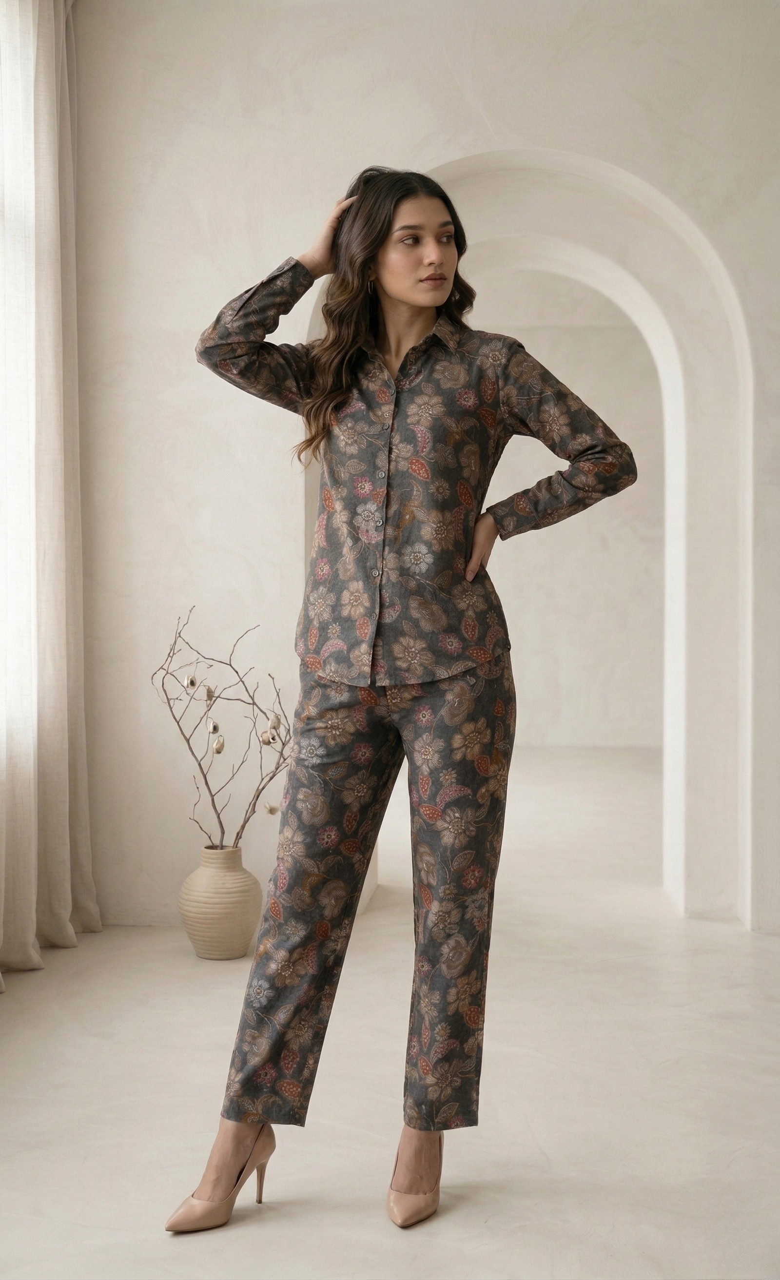 Grey Flora Set