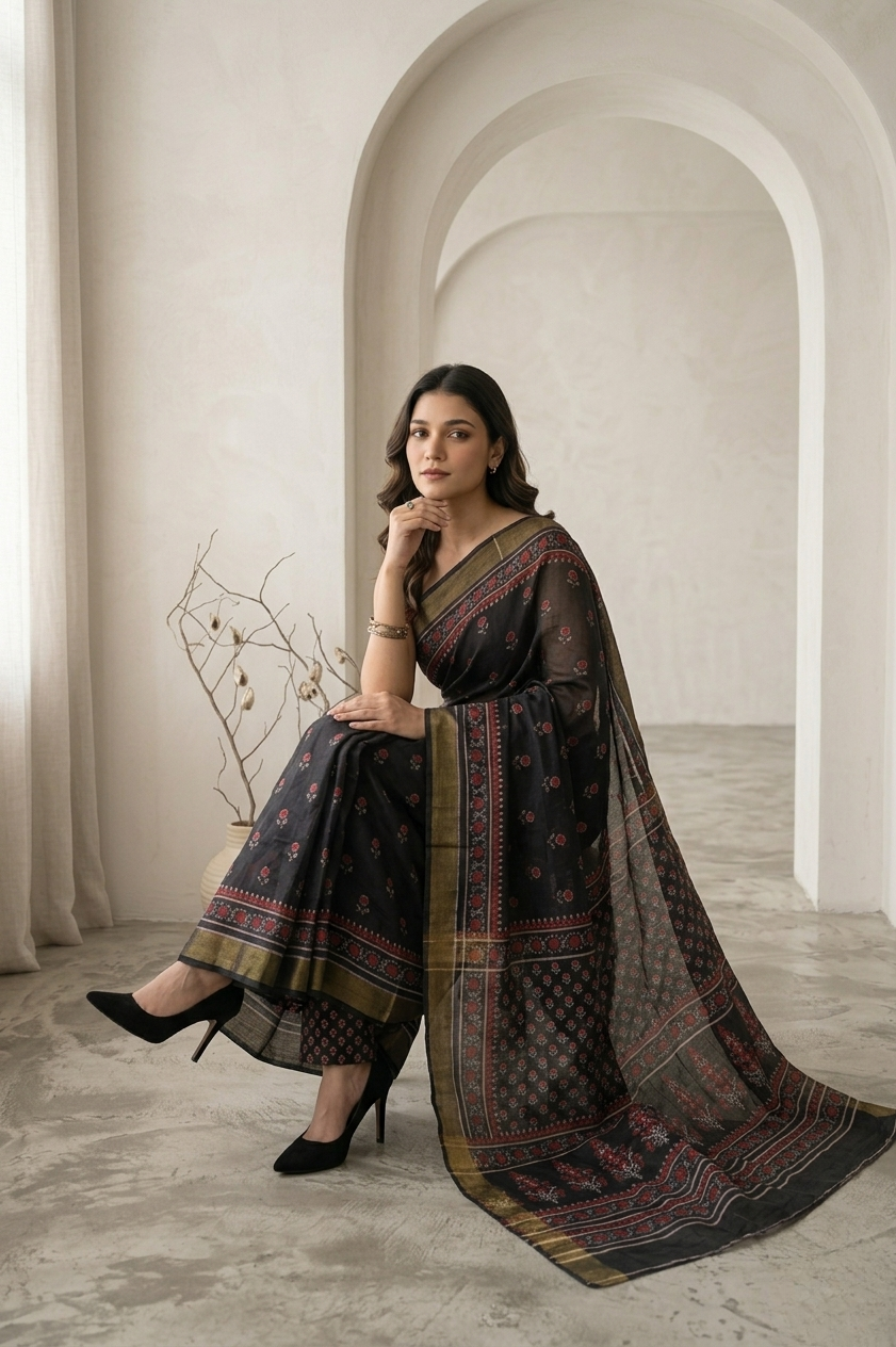 Elegant Bloom Saree