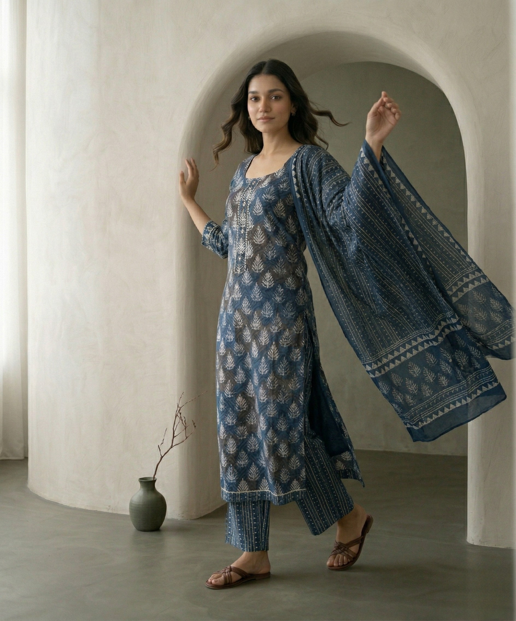 Azure Elegance Set