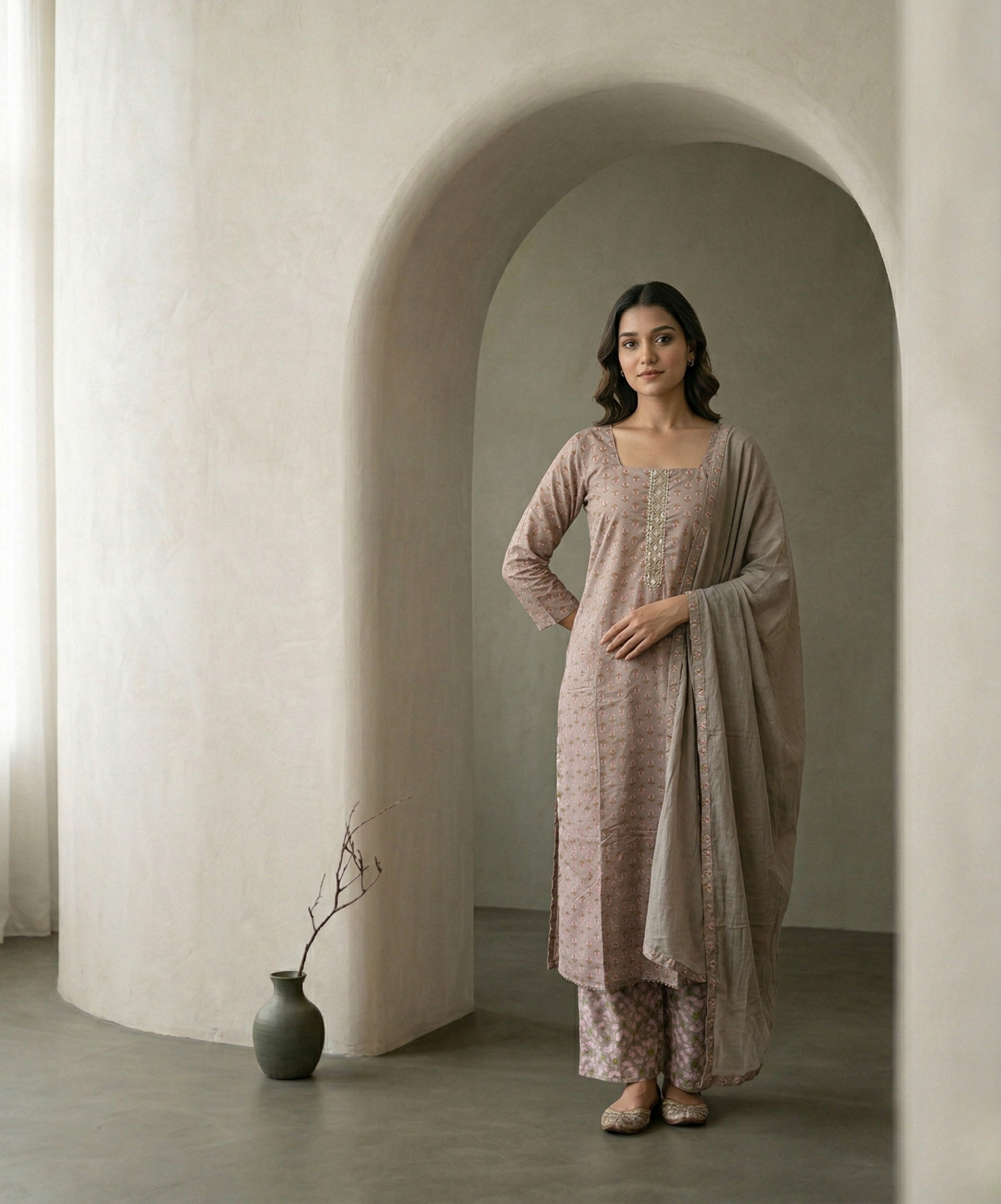 Stone Sanganeri Set
