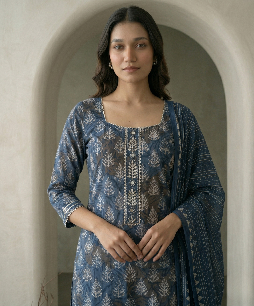 Azure Elegance Set